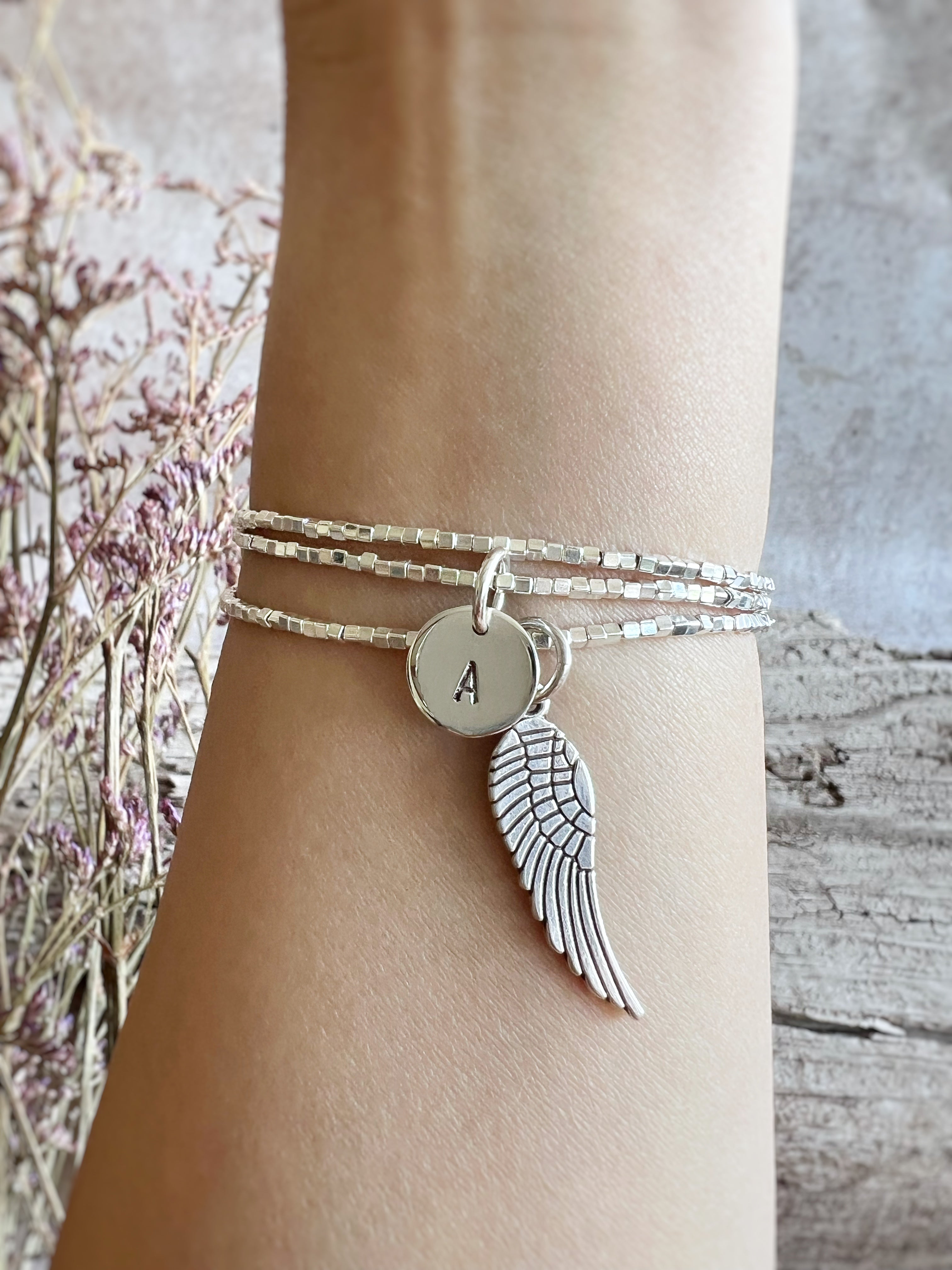 PULSERA MOSTACILLA CUADRADA MINI
