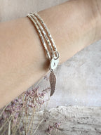 PULSERA MOSTACILLA CUADRADA MINI