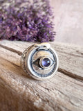 ANILLO OUROBOROS IOLITA