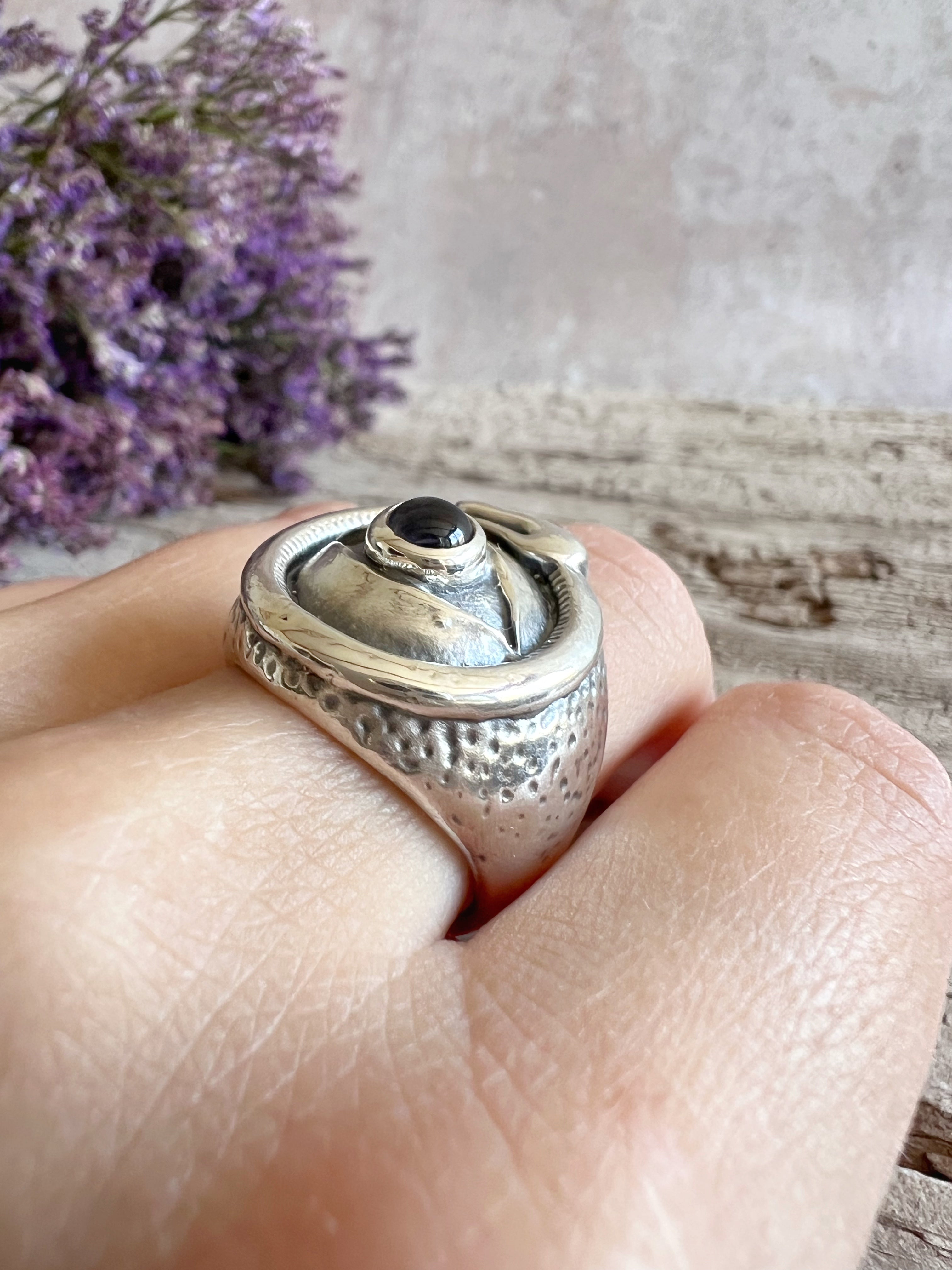 ANILLO OUROBOROS IOLITA
